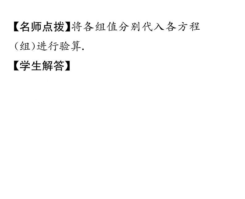 人教版七年级数学下第八章二元一次方程组8.1　二元一次方程组课时训练课件PPT第6页