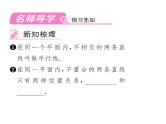 人教版七年级数学下第五章相交线与平行线5.2平行线及判定5.2.1平行线课时训练课件PPT