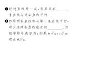 人教版七年级数学下第五章相交线与平行线5.2平行线及判定5.2.1平行线课时训练课件PPT