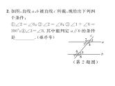 人教版七年级数学下第五章相交线与平行线专题四平行线的判定与性质课时训练课件PPT