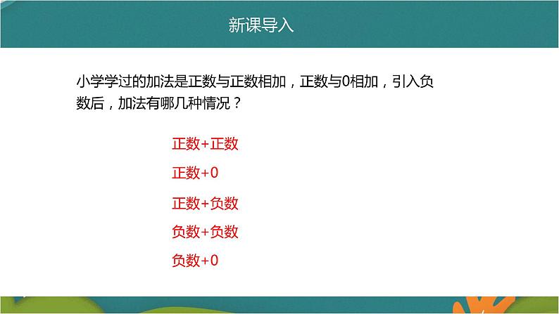 1.3.1 有理数的加法-人教版数学七年级上册同步精品课件05