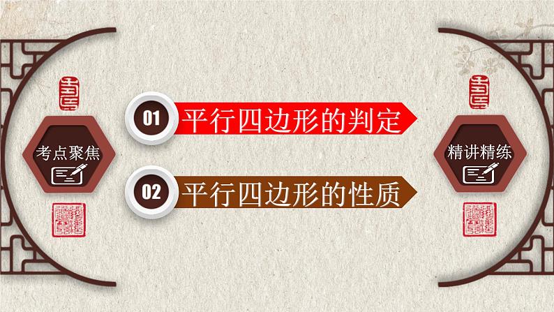 中考数学一轮复习精品课件专题5.2 平行四边形（含答案）第2页