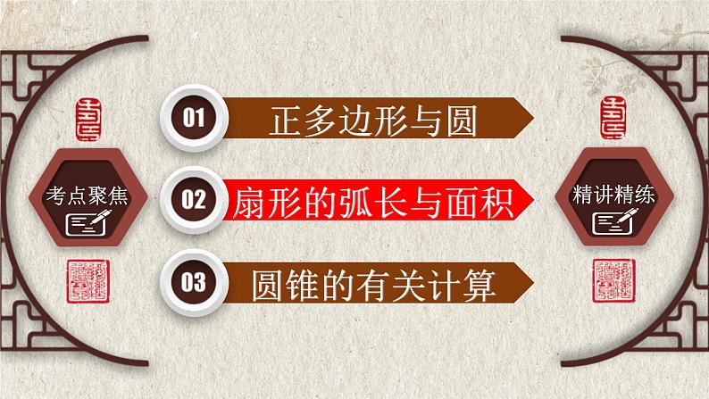 中考数学一轮复习精品课件专题6.3 与圆有关的计算（含答案）05