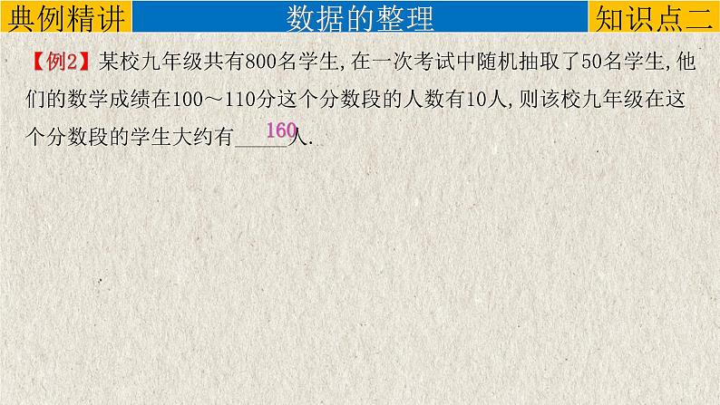 中考数学一轮复习精品课件专题8.1 统计（含答案）08