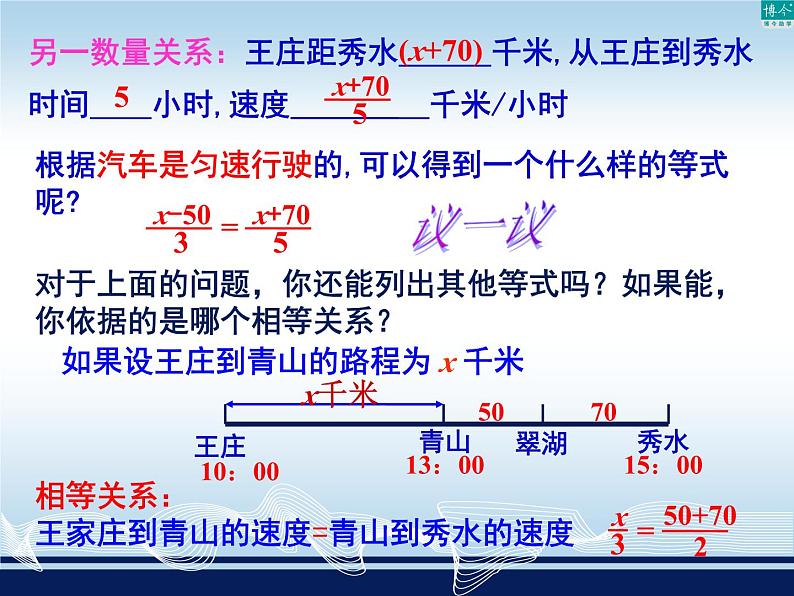 3.1《建立一元一次方程模型》课件湘教版七年级数学上册第5页