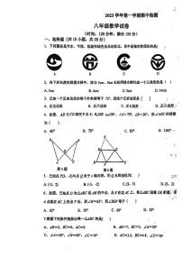 广东省广州市海珠区第九十七中学2023-—2024学年八年级上学期期中考试数学试题