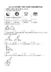 广东省深圳市福田区实验学校2023-2024学年九年级上学期期中数学试题