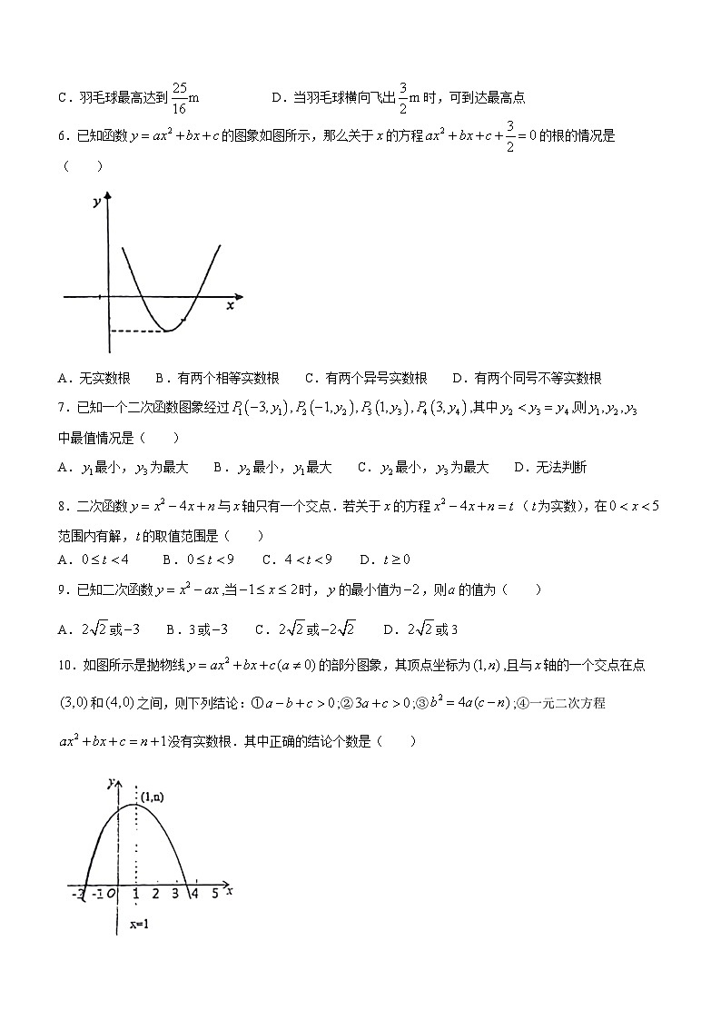 山东省淄博市张店区剑桥中学2023-2024学年九年级上学期数学10月考试题(无答案)第2页