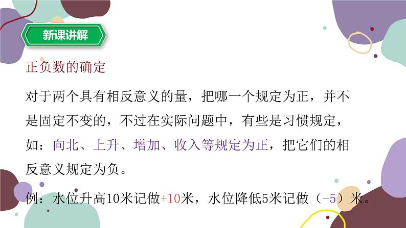 浙教版数学七年级上册 1.1 从自然数到有理数第2课时 有理数课件第7页