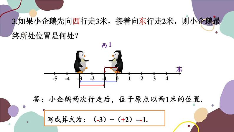 北师版数学七年级上册 2.4 第1课时 有理数的加法课件07