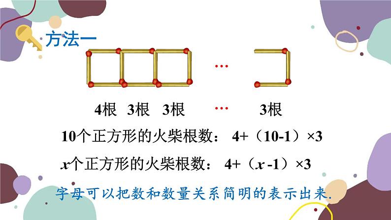 北师版数学七年级上册 3.1字母表示数(新作）课件第6页