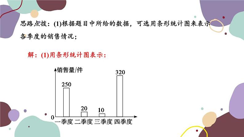 北师版数学七年级上册 6.4 统计图的选择课件05