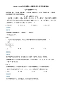 陕西省渭南市蒲城县城关镇初级中学2023-2024学年七年级上学期月考数学试题（解析版）