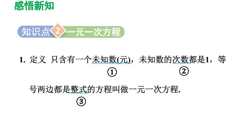 3.1 从算式到方程 人教版数学七年级上册导学课件08