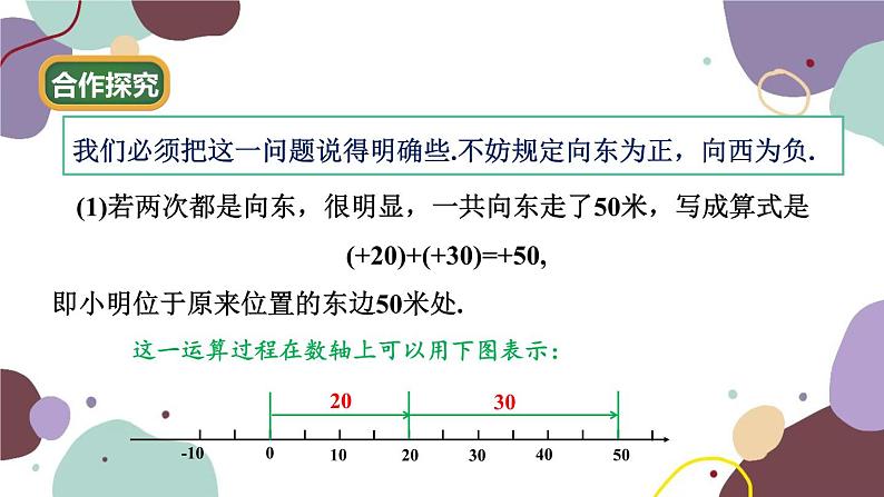 华师版数学七年级上册 2.6第1课时有理数的加法法则(1)课件03