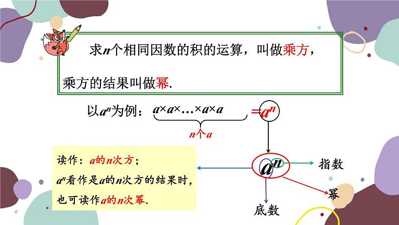 华师版数学七年级上册 2.11有理数的乘方(2)课件第4页