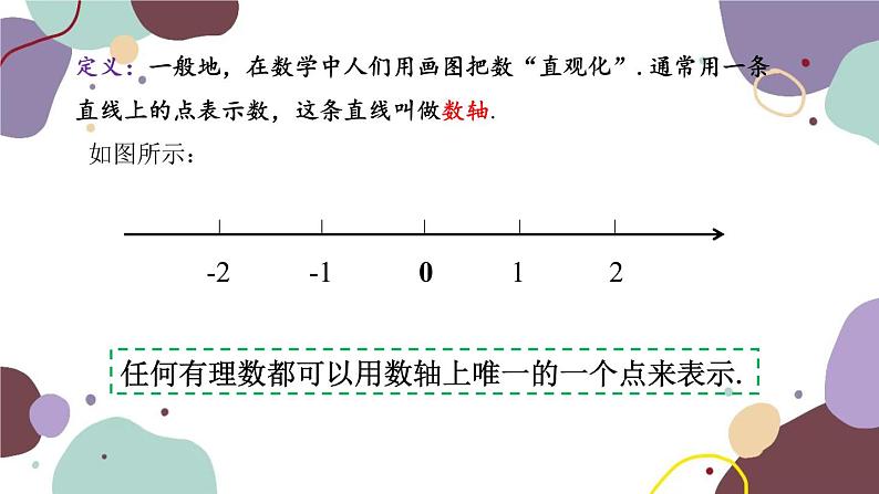 青岛版数学七年级上册 2.2.1数轴与有理数课件04