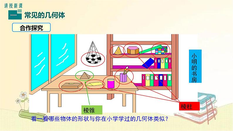 北师大版数学七年级上册 1.1 生活中的立体图形 课件07