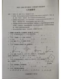 广东省揭阳市惠来县2023-2024学年八年级上学期11月期中数学试题