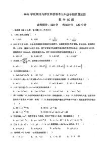 四川省泸州市龙马潭区2023-2024学年九年级上学期11月期中数学试题