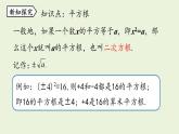 北师大版八年级数学上册课件 2.2.2 平方根
