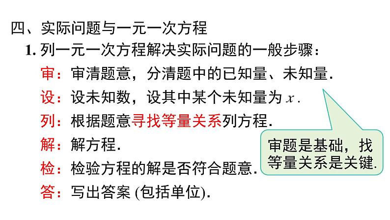 第3章 一元一次方程小结与复习 人教版数学七年级上册课件 (2)第6页