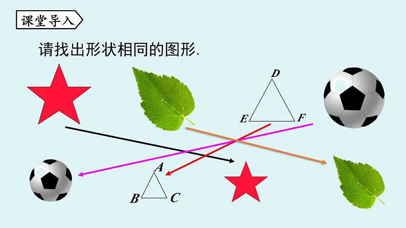 北师大版九年级数学上册课件 4.3 相似多边形第3页