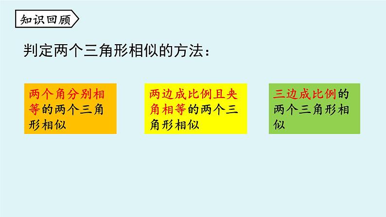 北师大版九年级数学上册课件 4.5 相似三角形判定定理的证明03