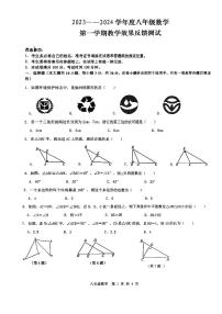 _内蒙古自治区新城区呼和浩特市第十九中学2023-2024学年八年级上学期期中+数学试题