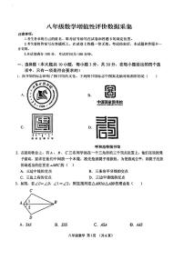 内蒙古自治区呼和浩特市第八中学2023-2024学年八年级上学期期中数学试卷