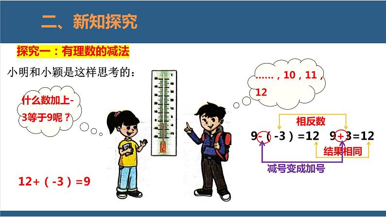 2.5 有理数的减法 课件-北师大版数学七年级上册05