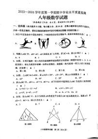 江苏省连云港市赣榆区2023-2024学年八年级上学期11月期中数学试题