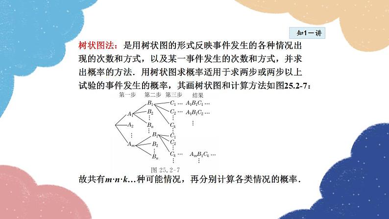 25.2.3 列举所有机会均等的结果——用树状图求概率 华师大版数学九年级上册课件第7页