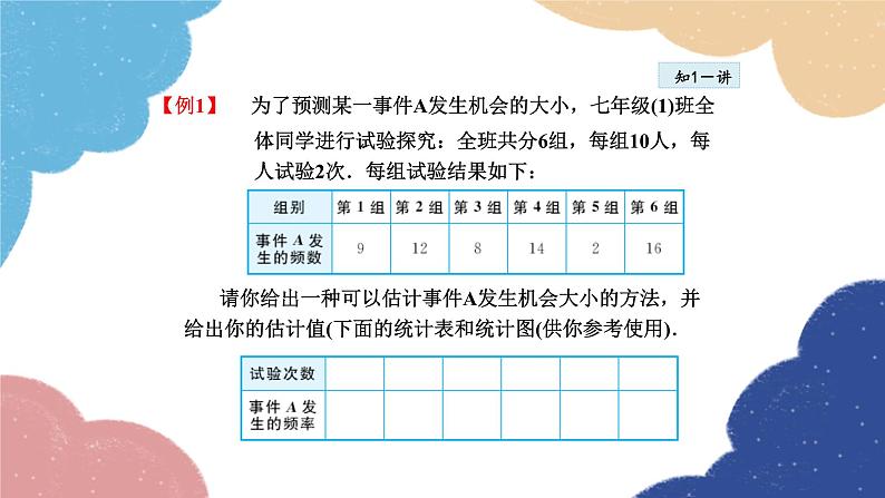 25.1.2 频数与频率 华师大版数学九年级上册课件07