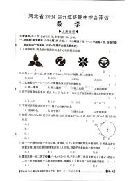 河北省 邢台市南宫市多校联考2023-2024学年九年级上学期期中综合评估数学试卷