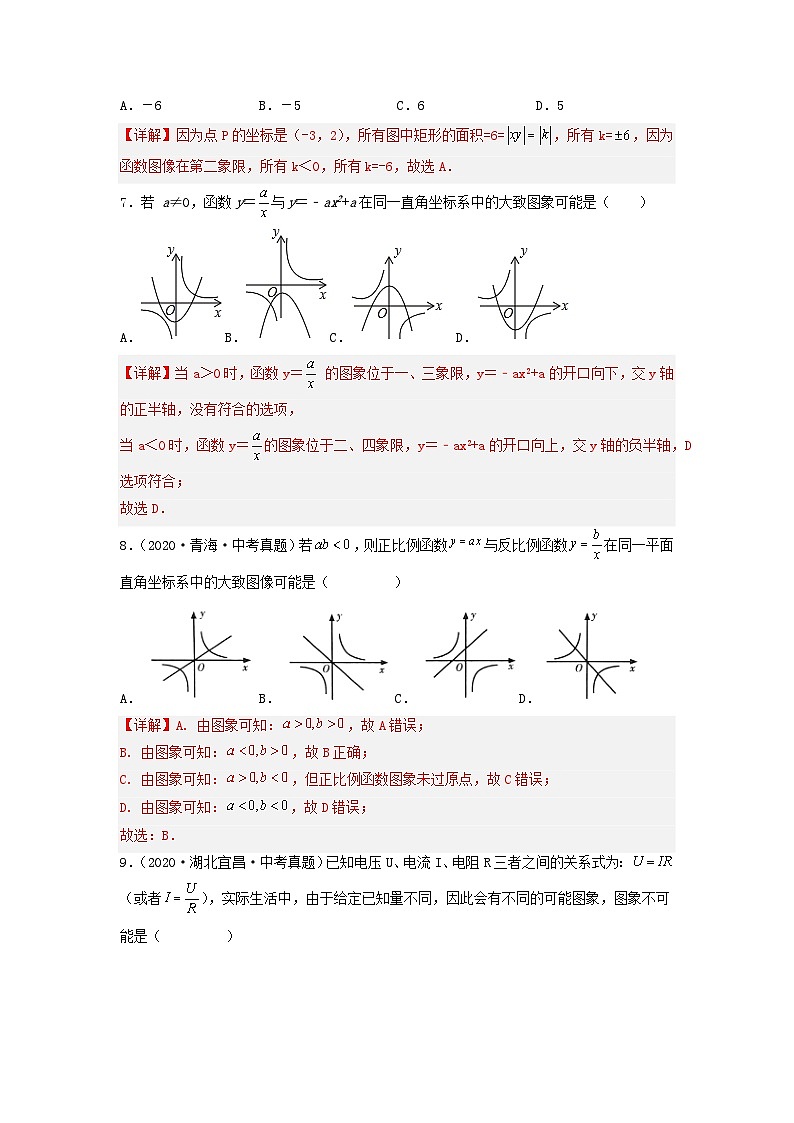 26.1.2 反比例函数的图象与性质(第1课时) 课件+同步分层练习（含解析答案）03