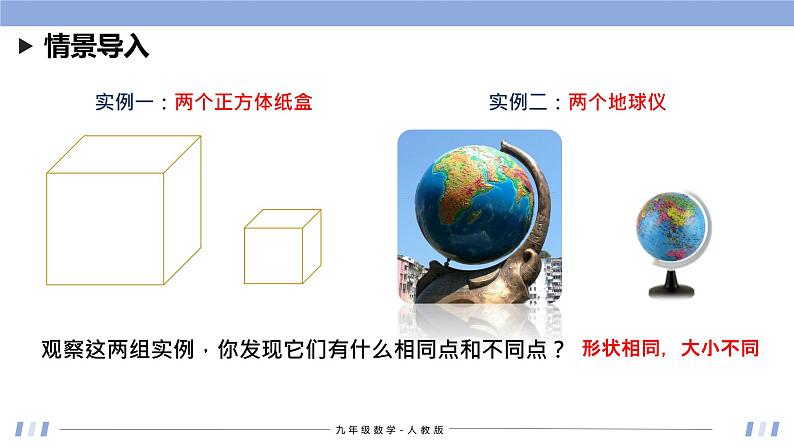 27.1 图形的相似 课件+同步分层练习（含解析答案）03