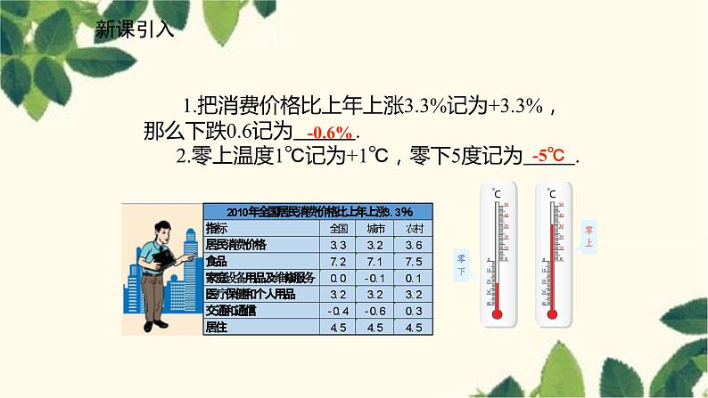 北师大版数学七年级上册 2.1有理数课件06