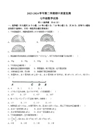 河北省承德市兴隆县2023-2024学年七年级上学期期中数学试题