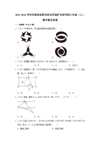 河南省洛阳市洛龙区地矿双语学校2023—2024学年上学期八年级期中数学试卷