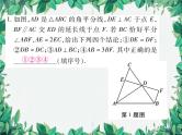 华师大版数学八年级上册 期末专题二与全等有关的多结论问题课件