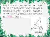 华师大版数学八年级上册 期末专题二与全等有关的多结论问题课件