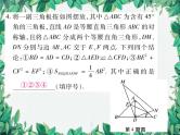 华师大版数学八年级上册 期末专题二与全等有关的多结论问题课件