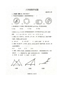 山东省德州市庆云县2023-2024学年八年级上学期期中质量检测数学试题