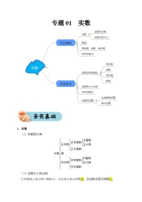 专题01 实数（夯实基础、考点分析）--2024年中考数学一轮复习（全国通用）