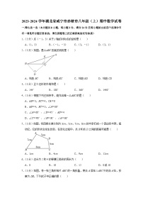 湖北省咸宁市赤壁市2023-2024学年八年级上学期期中数学试卷