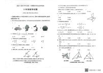 山东省聊城市莘县2023-2024学年上学期八年级数学期中试题