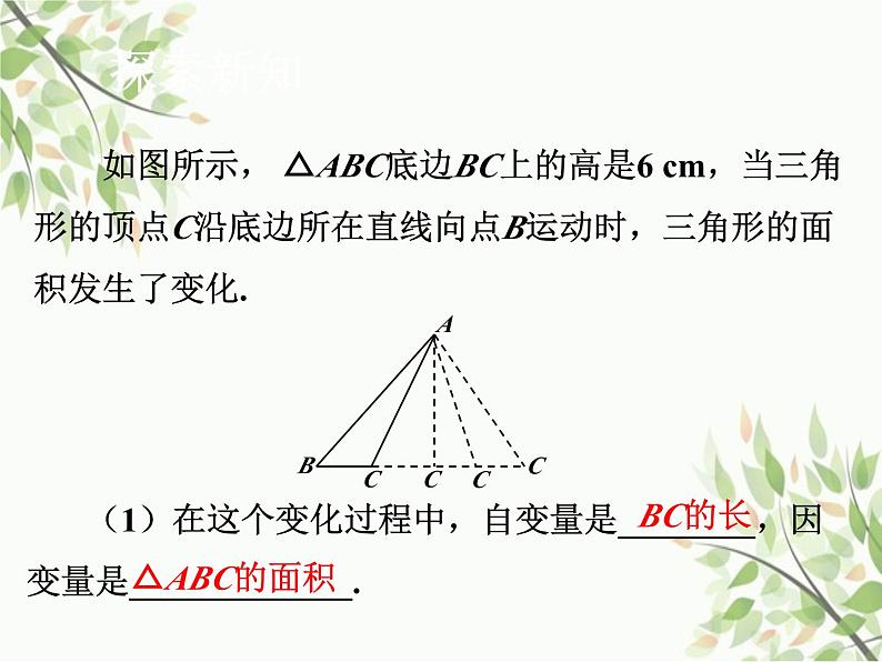 北师大版数学七年级下册 3.2  用关系式表示的变量间关系-课件03