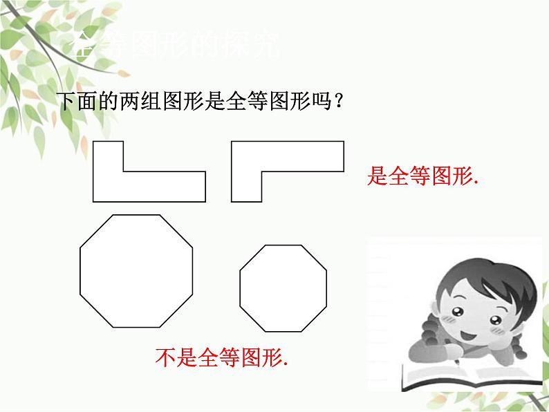 北师大版数学七年级下册 4.2  图形的全等-课件05