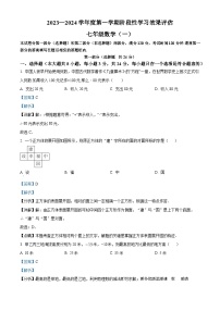 陕西省渭南市蒲城县城关镇初级中学2023-2024学年七年级上学期月考数学试题（解析版）